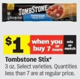 Meijer Tombstone Stix offer