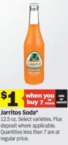 Meijer Jarritos Soda offer