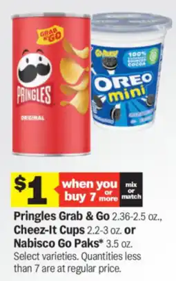 Meijer Pringles Grab & Go offer