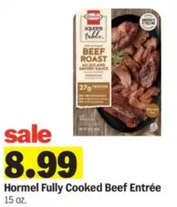 Meijer Hormel Fully Cooked Beef Entrée offer