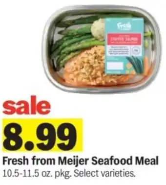 Meijer Fresh from Meijer Seafood Meal offer