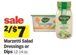 Meijer Marzetti Salad Dressings or Dips offer