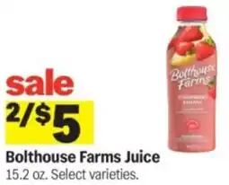 Meijer Bolthouse Farms Juice offer