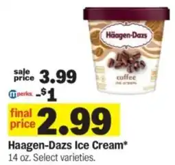 Meijer Haagen Dazs Ice Cream offer