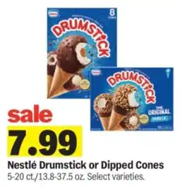 Meijer Nestlé Drumstick or Dipped Cones offer