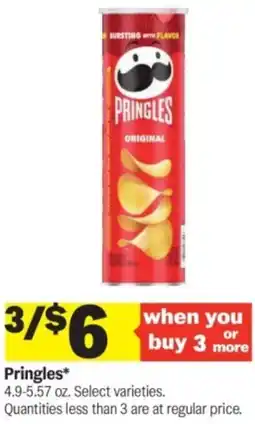 Meijer Pringles offer