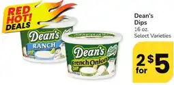 Albertsons Dean's Dips offer