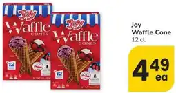 Albertsons Joy Waffle Cone offer