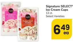 Albertsons Signature SELECT® Ice Cream Cups offer