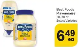 Albertsons Best Foods Mayonnaise offer
