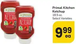 Albertsons Primal Kitchen Ketchup offer
