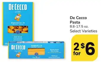 Albertsons De Cecco Pasta offer