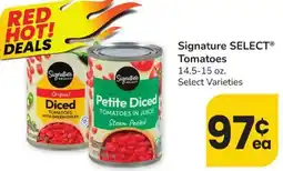Albertsons Signature SELECTⓇ Tomatoes offer