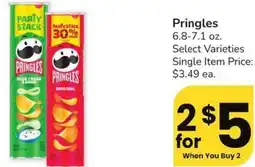 Albertsons Pringles offer