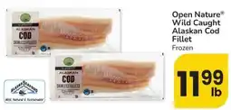 Albertsons Open Nature® Wild Caught Alaskan Cod Fillet offer