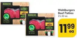 Albertsons Wahlburgers Beef Patties offer