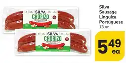 Albertsons Silva Sausage Linguica Portuguese offer
