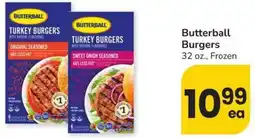 Albertsons Butterball Burgers offer