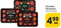 Albertsons Carando Meatballs offer