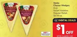 Albertsons Stella Cheese Wedges offer