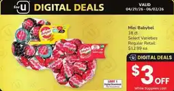 Albertsons Mini Babybel offer