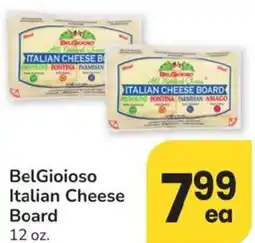 Albertsons BelGioioso Italian Cheese Board offer