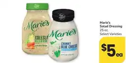 Albertsons Marie's Salad Dressing offer