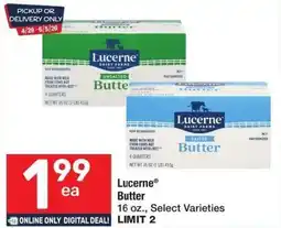 Albertsons Lucerne Butter offer