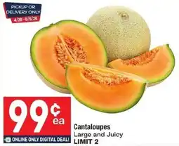 Albertsons Cantaloupes Large and Juicy offer