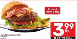 Albertsons Fresh 80% Lean Ground Beef offer