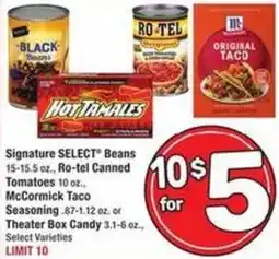 Albertsons Signature SELECT Beans offer