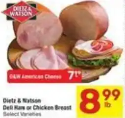 Albertsons Dietz & Watson Dell Mars or Chicken Breast offer