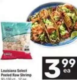 Albertsons Louisiana Select Peeled Raw Shrimp offer