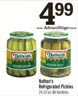 Price Chopper Nathan's Refrigerated Pickles offer