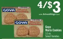 Price Chopper Goya Maria Cookies offer