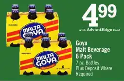 Price Chopper Goya Malt Beverage offer