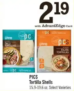 Price Chopper PICS Tortilla Shells offer