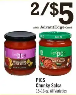 Price Chopper PICS Chunky Salsa offer