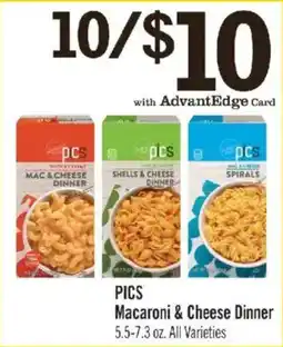 Price Chopper PICS Macaroni & Cheese Dinner offer