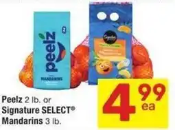 Albertsons Peelz or signature select mandarins offer