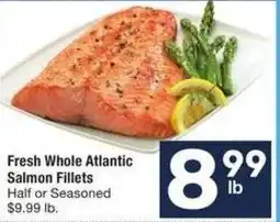 Albertsons Fresh Whole Atlantic Salmon Fillets offer