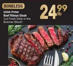 Albertsons USDA Prime Beef Ribeye Steak offer