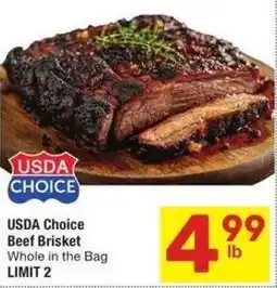 Albertsons USDA Choice Beef Brisket offer