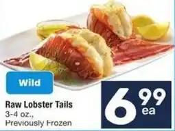 Albertsons Raw Lobster Tails offer