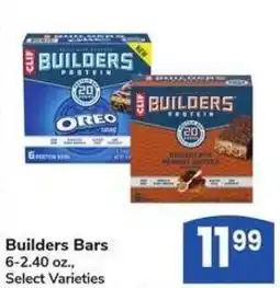 Albertsons Builders Bars offer