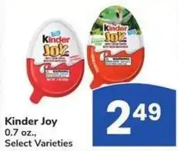 Albertsons Kinder Joy offer
