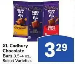Albertsons XL Cadbury Chocolate bars offer