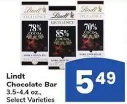Albertsons Lindt Chocolate Bar offer