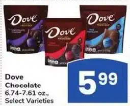 Albertsons Dove Chocolate offer