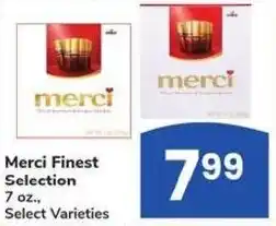 Albertsons Merci Finest Selection offer